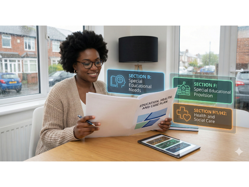 Section F vs Section H: Understanding EHCP Provision Sections